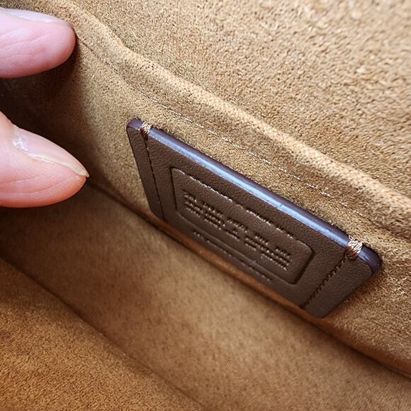 NWT CU395 Coach X Observed By Us Andrea Shoulder Bag Signature Kirsten Dunst - Picture 7 of 7